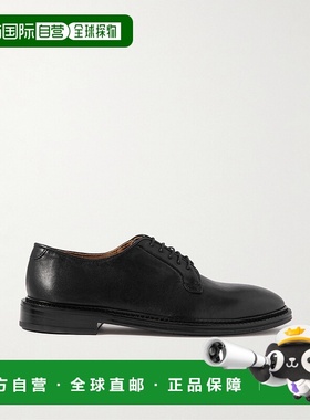香港直邮Mr P. 男士 Lucien 皮质德比鞋 MPF241096BLACK
