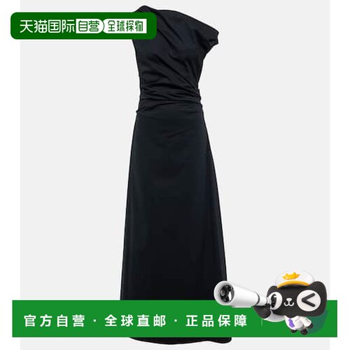 1h可退 香港直邮Staud 女士 Phare 长款棉府绸礼服 001405连衣裙