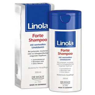 欧洲直邮Linola牛皮癣止痒洗发水200ml含植物成分缓解干燥瘙痒