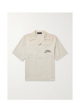 香港直邮AMIRI 男士 HOLLYWOOD 保龄球衬衫 AMSTCA1154