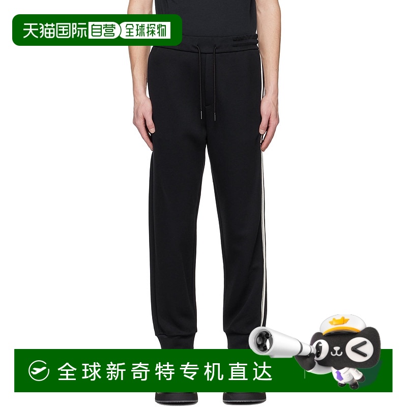 1h可退 香港直邮Armani 阿玛尼 男士 海军蓝刺绣运动裤 3RSP70SJP