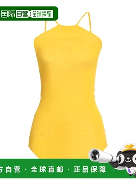 香港直邮rick owens 瑞克 欧文斯 女士 上衣 yellow黄色 舒适时尚