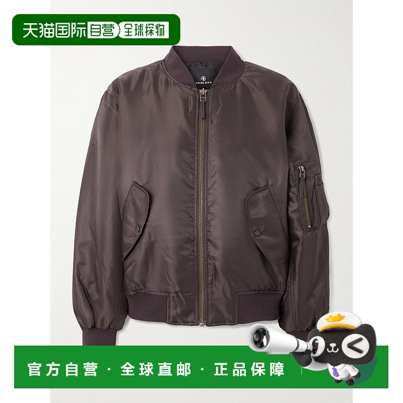 1h可退 香港直邮ANINE BING 女士 Leon shell 短夹克 A0111853BWN