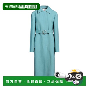 吉尔 桑达 女士 1h可退 blue蓝色 Sander 大衣 舒适 香港直邮Jil