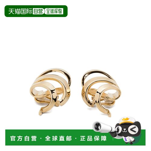 1h可退 香港直邮Salvatore Ferragamo 菲拉格慕 女士 EAR LEAFBIG
