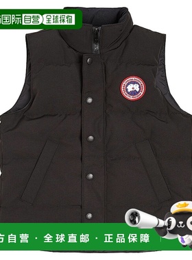 香港直邮Canada Goose 加拿大鹅 男童 Vanier 羽绒马甲童装 00378