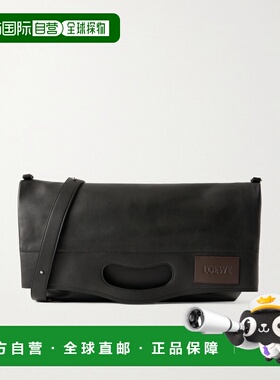 香港直邮LOEWE 罗意威 男士 Bobby Logo-Appliqued 皮革手提包 BB