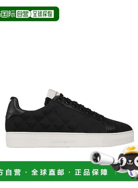 香港直邮Emporio Armani 圆头系带休闲鞋 X4X316-XM741-K001