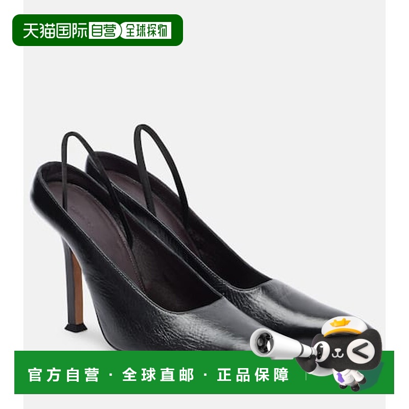 1h可退 香港直邮Calvin Klein Collection 女士 Suki 皮质露跟浅