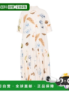 香港直邮Jil Sander 褶裥直筒连衣裙 J40CT0165J65196