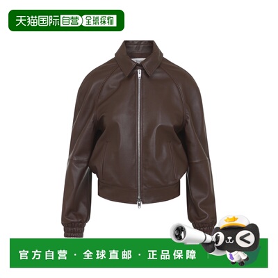 1h可退 香港直邮Celine 思琳 女士 羔羊皮夹克 RV0Y6282D