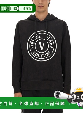 1h可退 香港直邮versace 范思哲 男士 带Logo卫衣 75GAIT08CF06T8