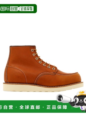 香港直邮Red Wing Shoes logo标识短筒靴子 00875D休闲鞋男靴