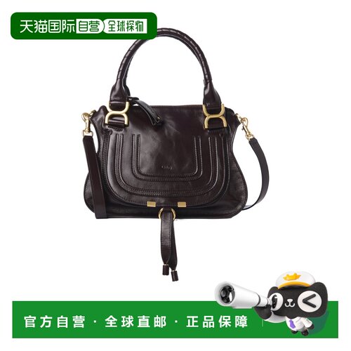 1h可退 香港直邮CHLOÉ 女士手提包 C24AS628N57607 SS2025 深棕色