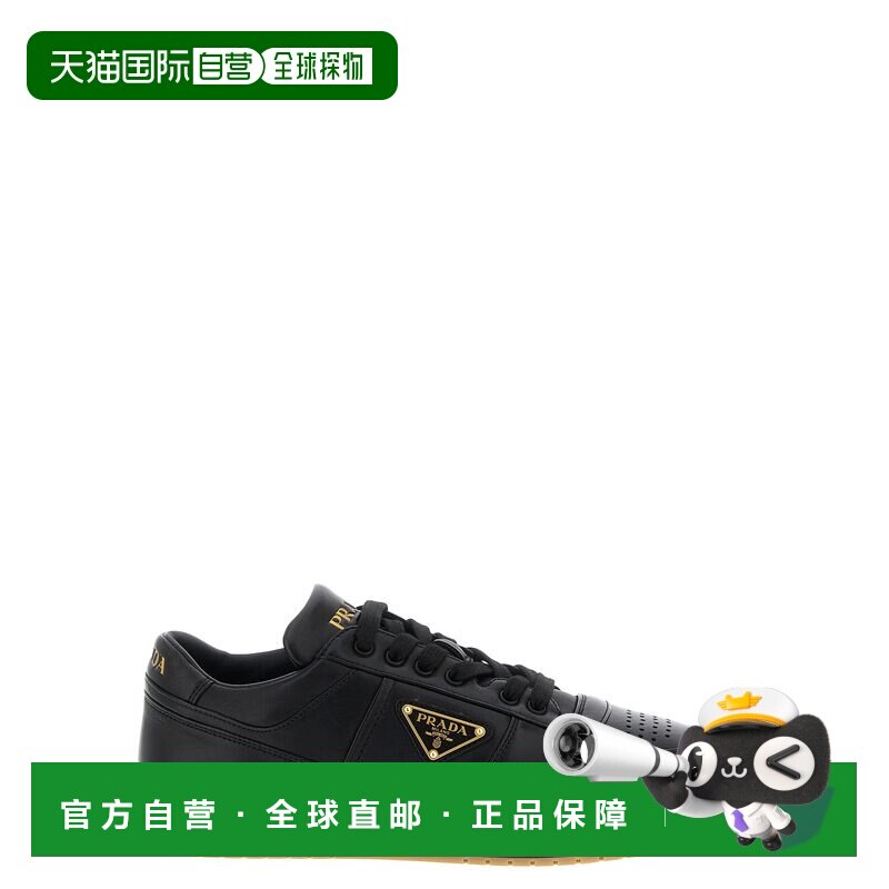 1h可退 香港直邮Prada 普拉达 男士 三角形徽标低帮运动鞋 2EE364