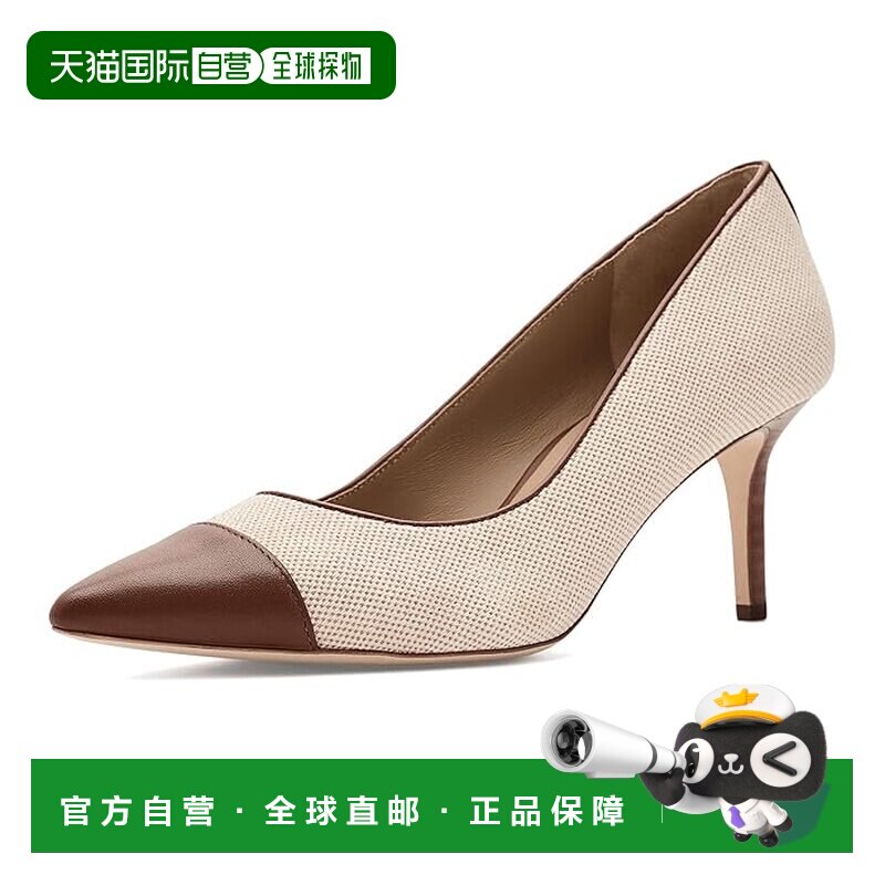 美国直邮Lauren Ralph Lauren 女士 Lanette III 帆布皮质浅口鞋