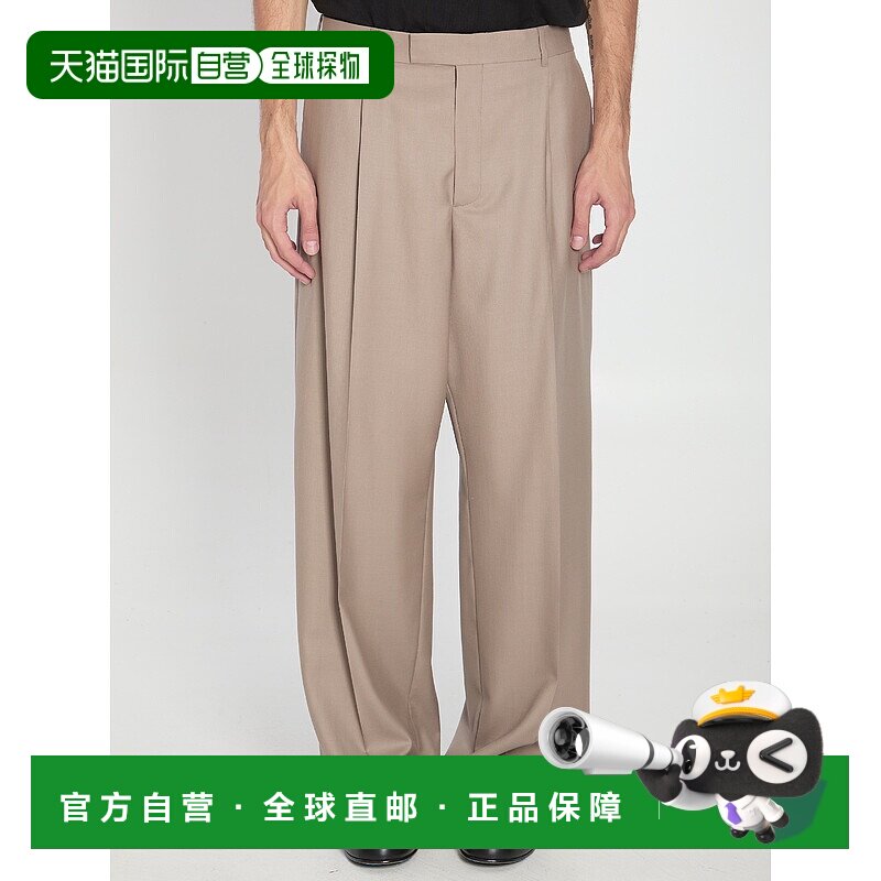 1h可退 香港直邮Dior Homme 迪奥 桀傲 男士 精细剪裁裤子 413C10