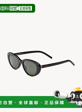 欧洲直邮YSL (2025新品) SL M154玳瑁太阳镜猫眼防紫外线