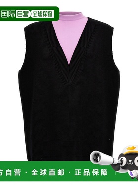 香港直邮Jil Sander 双色分层针织背心 J22FB0124J14689