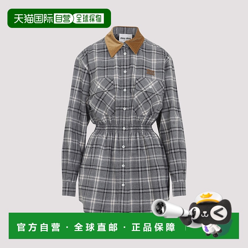 1h可退 欧洲直邮miu miu 女士 连衣裙