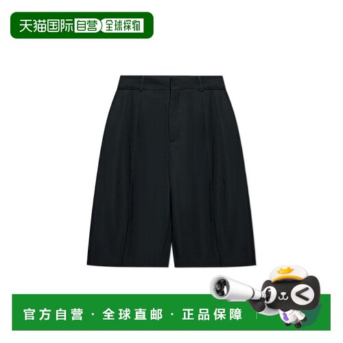 1h可退 香港直邮BALMAIN 男士短裤 FH1PB120WC090PA AW2025 黑色