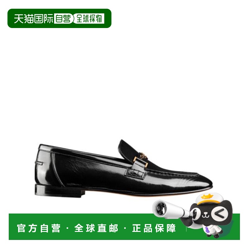 香港直邮Dior 金属扣细节乐福鞋 KDF117GPC迪奥单鞋一脚蹬