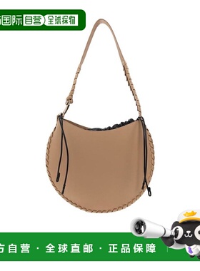 香港直邮Chloe 徽标抽绳单肩包 C22AS570H95蔻依斜挎包手提包