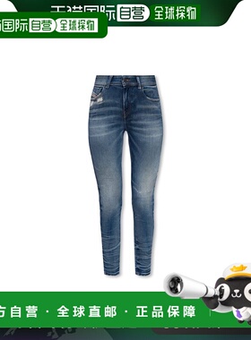 DIESEL 女士牛仔裤 2017SLANDYA0530209G1401九分裤紧身裤