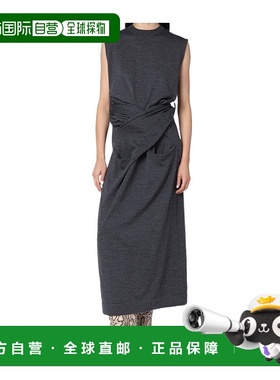 香港直邮Jil Sander 交叉设计连衣裙 J02CT0526J14723