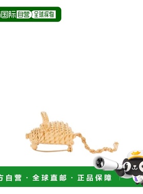 1h可退 香港直邮Loewe 老鼠胸针 JJ38245X04