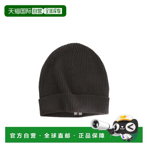 Rick Owens 翻边针织帽 RU02F4495RIBWS