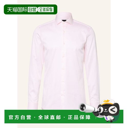 香港直邮BOSS 男士衬衫 100314750218500 CO 花色 HANK Slim Fit