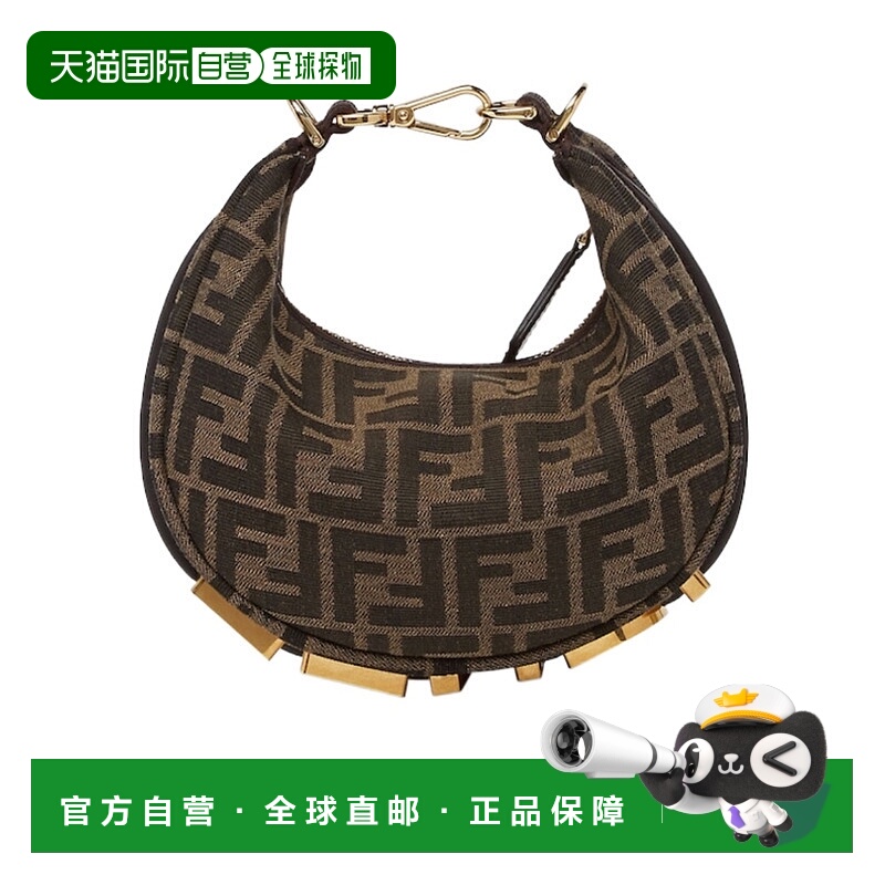 香港直邮Fendi 迷你Fendigraphy单肩包 8BS081ALP3