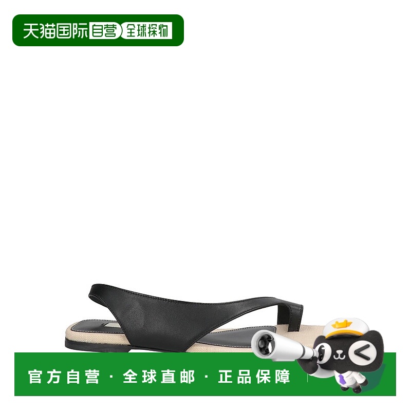 1h可退 香港直邮toteme 女士 人字拖 black黑色 舒适时尚