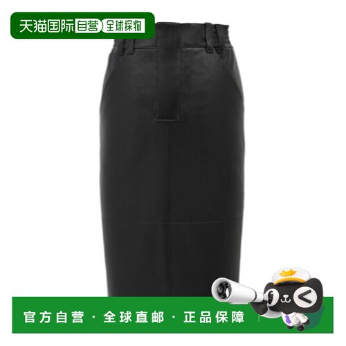 香港直邮Saint Laurent 高腰铅笔裙 803422YC2TE半身裙包臀裙