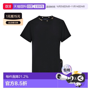 Vuitton路易威登LV女士成衣上衣 Louis 侧带T恤 1h可退 自营