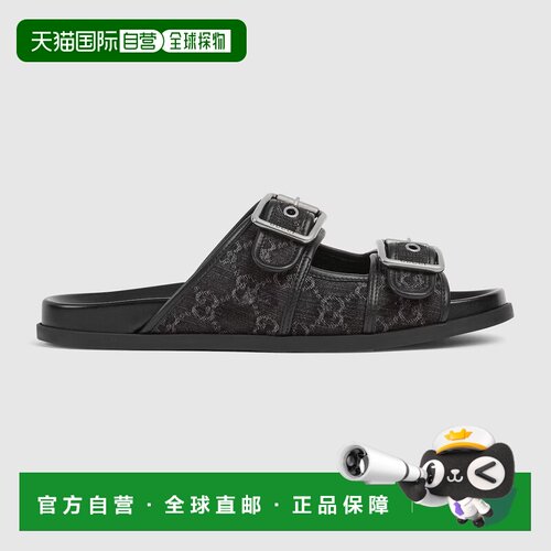 1h可退 香港直邮GUCCI 男士拖鞋 831830FAFPY8473 SS2026 黑色 SL