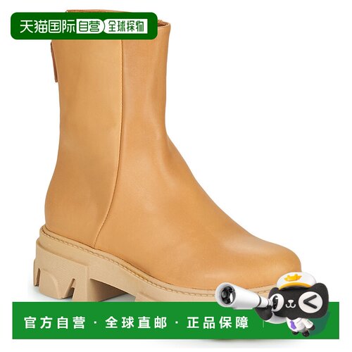 欧洲直邮Steve Madden 思美登 女士 靴子 MARYANN棕色厚底鞋女靴
