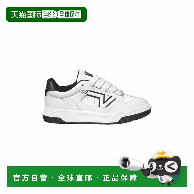 自营欧洲直邮Vans Upland白色皮革低帮运动鞋男女通用