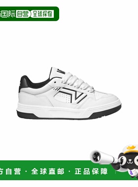 自营欧洲直邮Vans Upland白色皮革低帮运动鞋男女通用