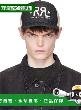 香港直邮ralph lauren rrl 拉夫 劳伦RRL 男士 黑色 Ranch Logo D