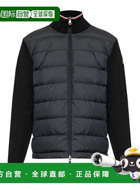 1h可退 香港直邮Moncler 盟可睐 男士 加衬拉链棉质开衫 K20919B0