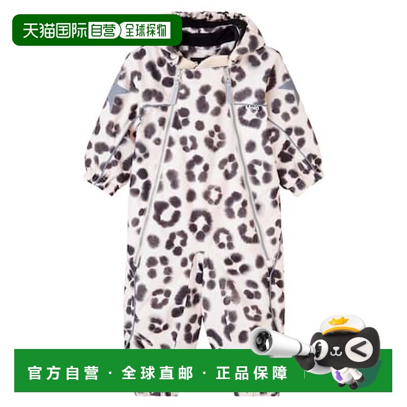 1h可退 香港直邮Molo 婴儿 Pyxis 印花儿童风雪服童装 beige米色