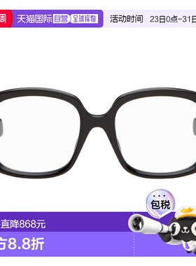 1h可退 香港直邮LOEWE 罗意威 男士 黑色 Anagram 眼镜 LW50103I5