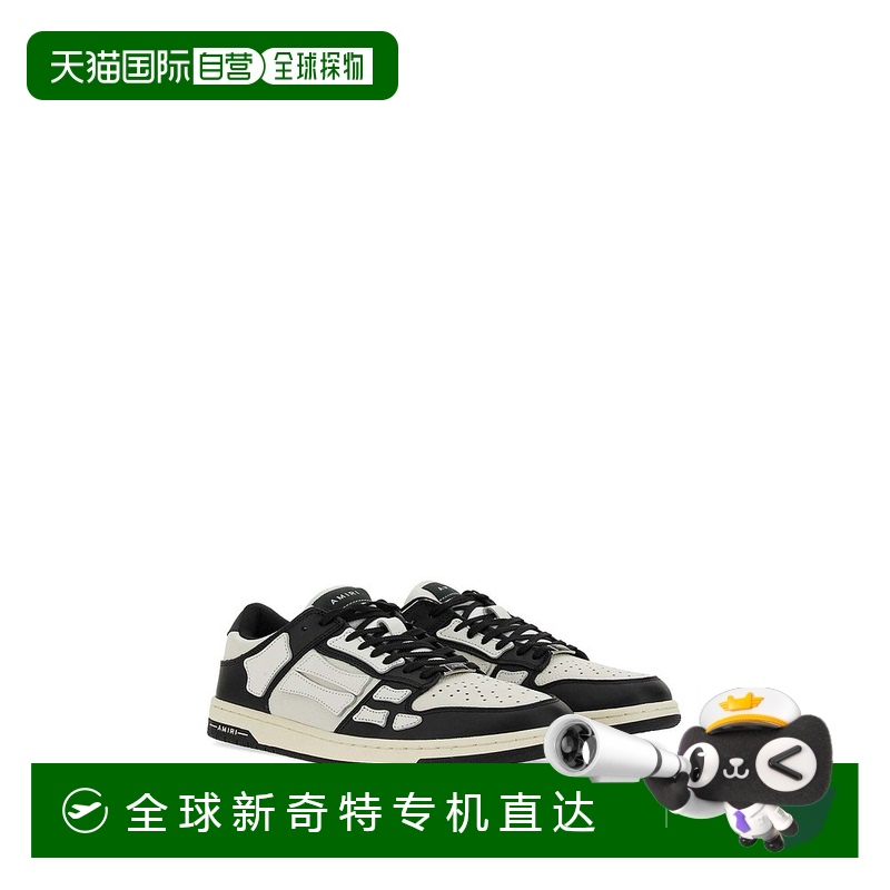 AMIRI 男士运动鞋 PXMFS002BLACKWHITE