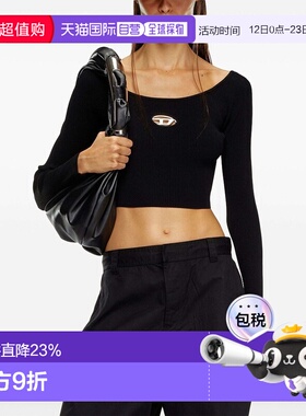 1h可退 欧洲直邮DIESEL 女士针织毛衣 A141890DLAX9XX长袖上衣