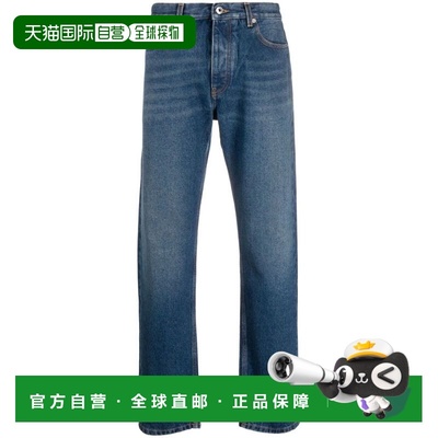 1h可退 香港直邮off-white 男士 牛仔牛仔长裤 OMYA175F23DEN0024