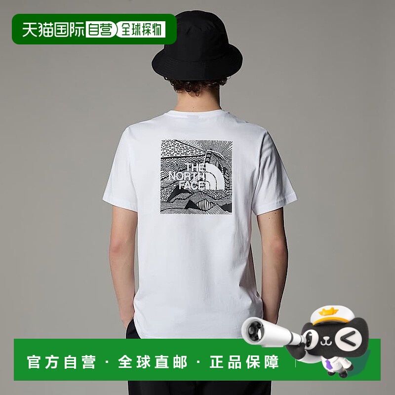 自营欧洲直邮北面男士 Redbox 庆典T恤TheNorthFace新款