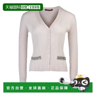 开衫 香港直邮Max BRANDY针织衫 V领长袖 Mara