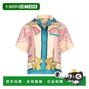女士 艾特罗 Blouses 花纹衬衫 舒 1h可退 pink粉色 香港直邮Etro